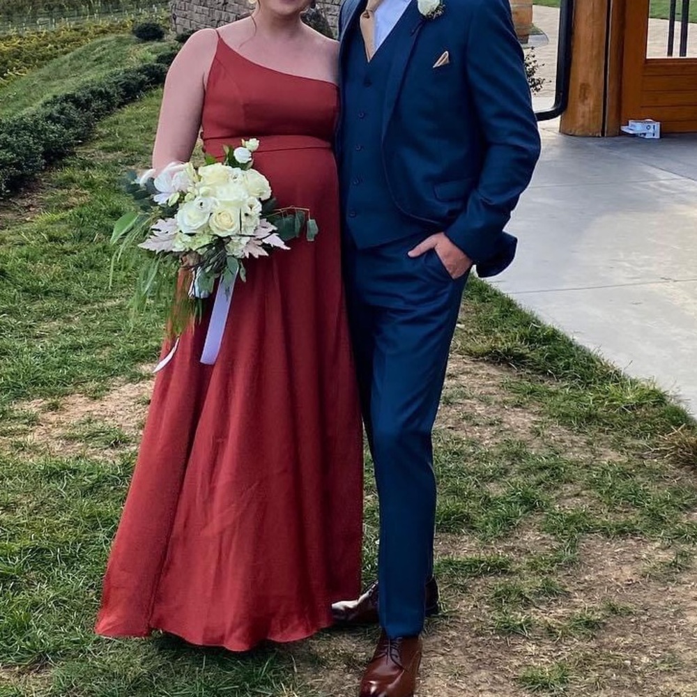 DB studio size 12 Bridesmaids Dress in Cinnamon